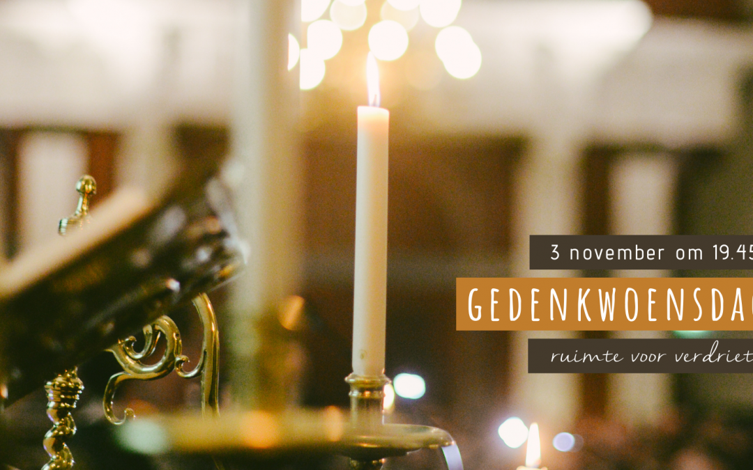 Gedenkwoensdag op 3 november